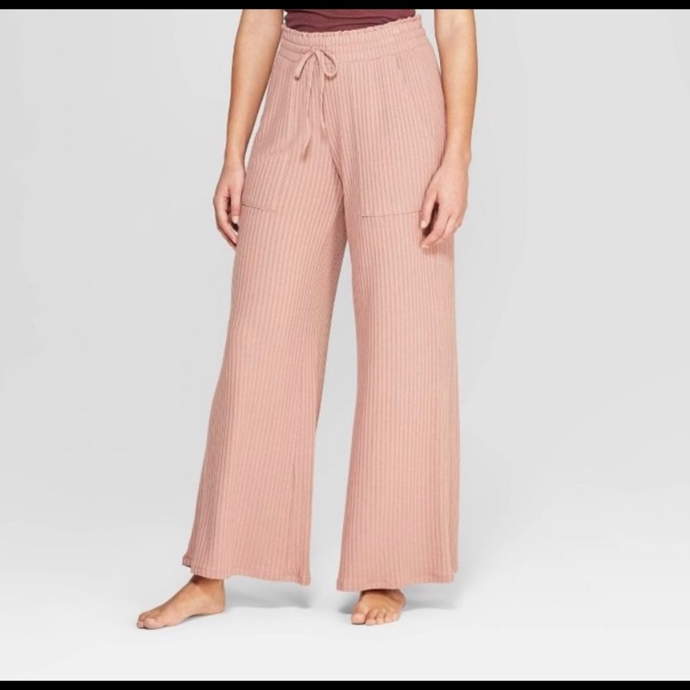 Target Stars Above Ribbed Lounge Pants in Mauve size XL